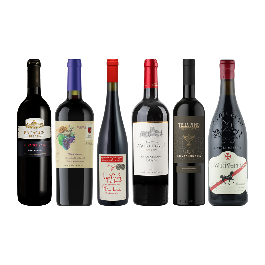 Georgian Khvanchkara Tasting Case