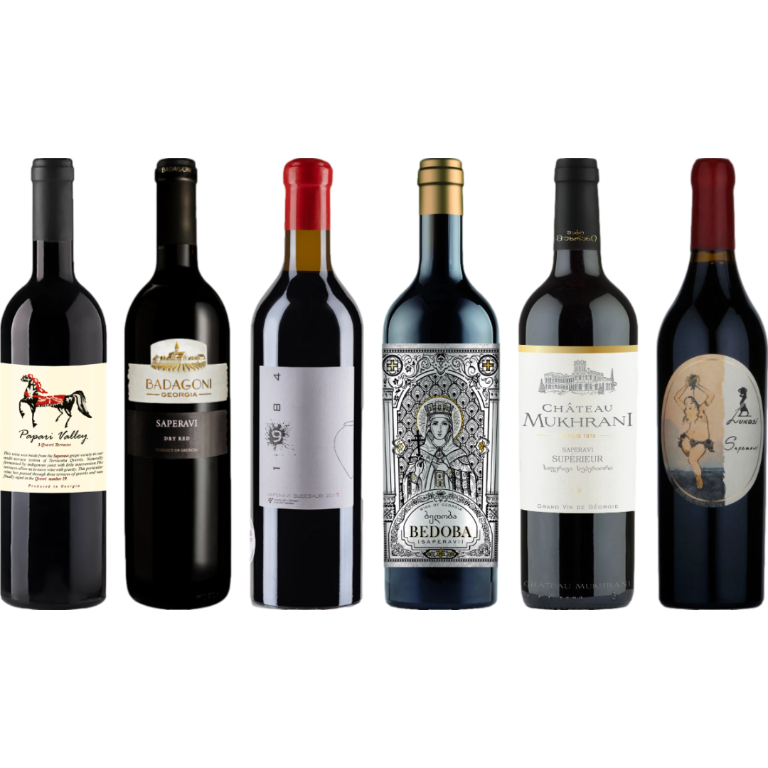 Georgian Saperavi Premium Tasting Case