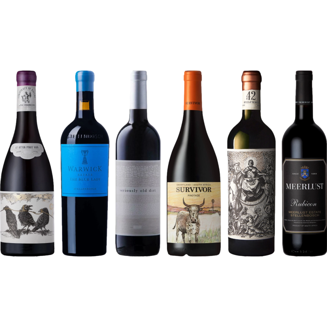 South African Red Wine Premium Tasting Case