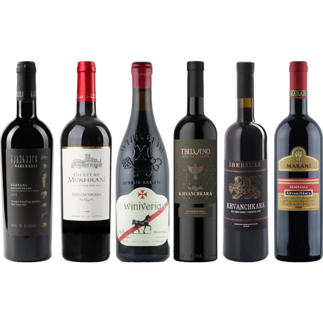 Georgian Khvanchkara Tasting Case