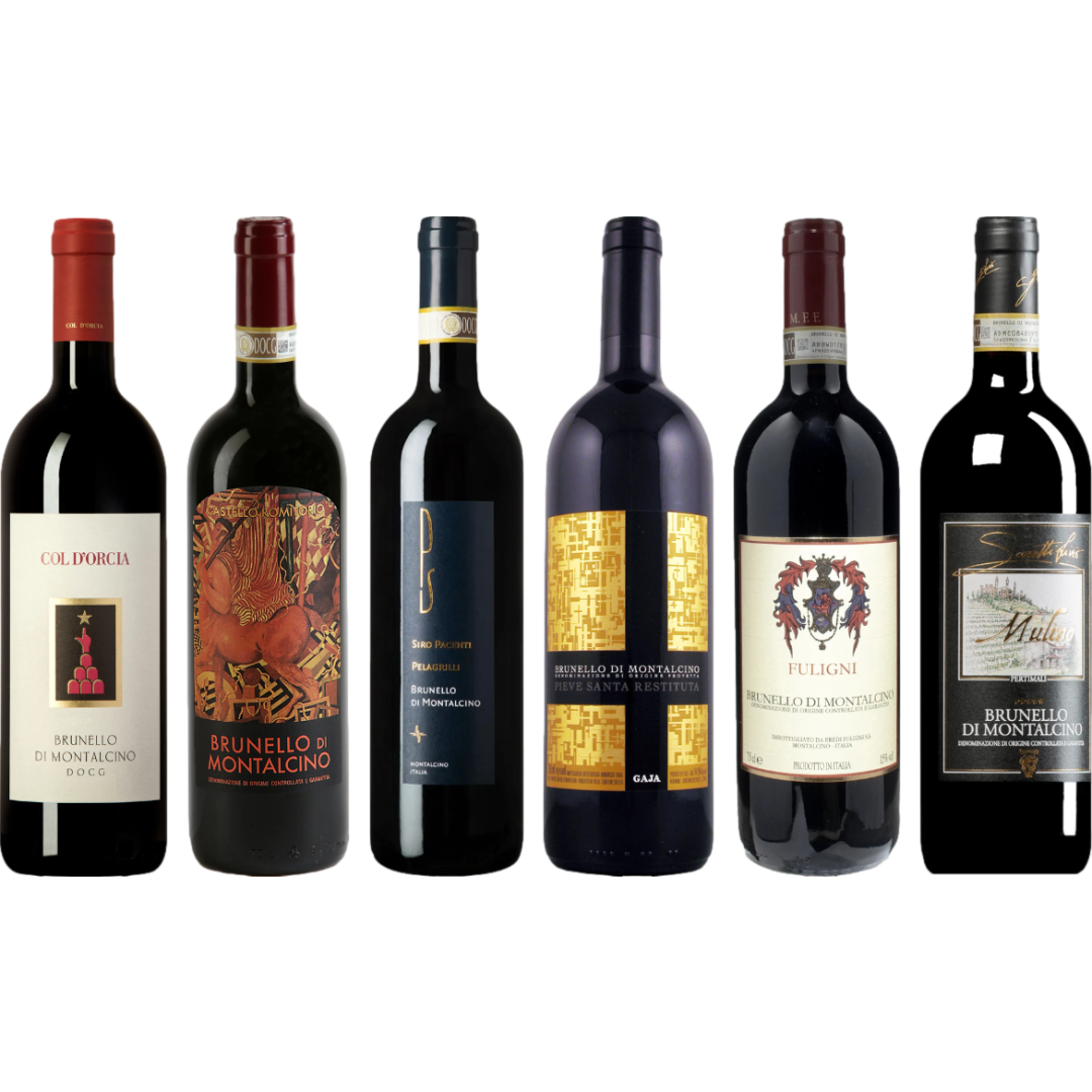 Brunello di Montalcino Premium Tasting Case
