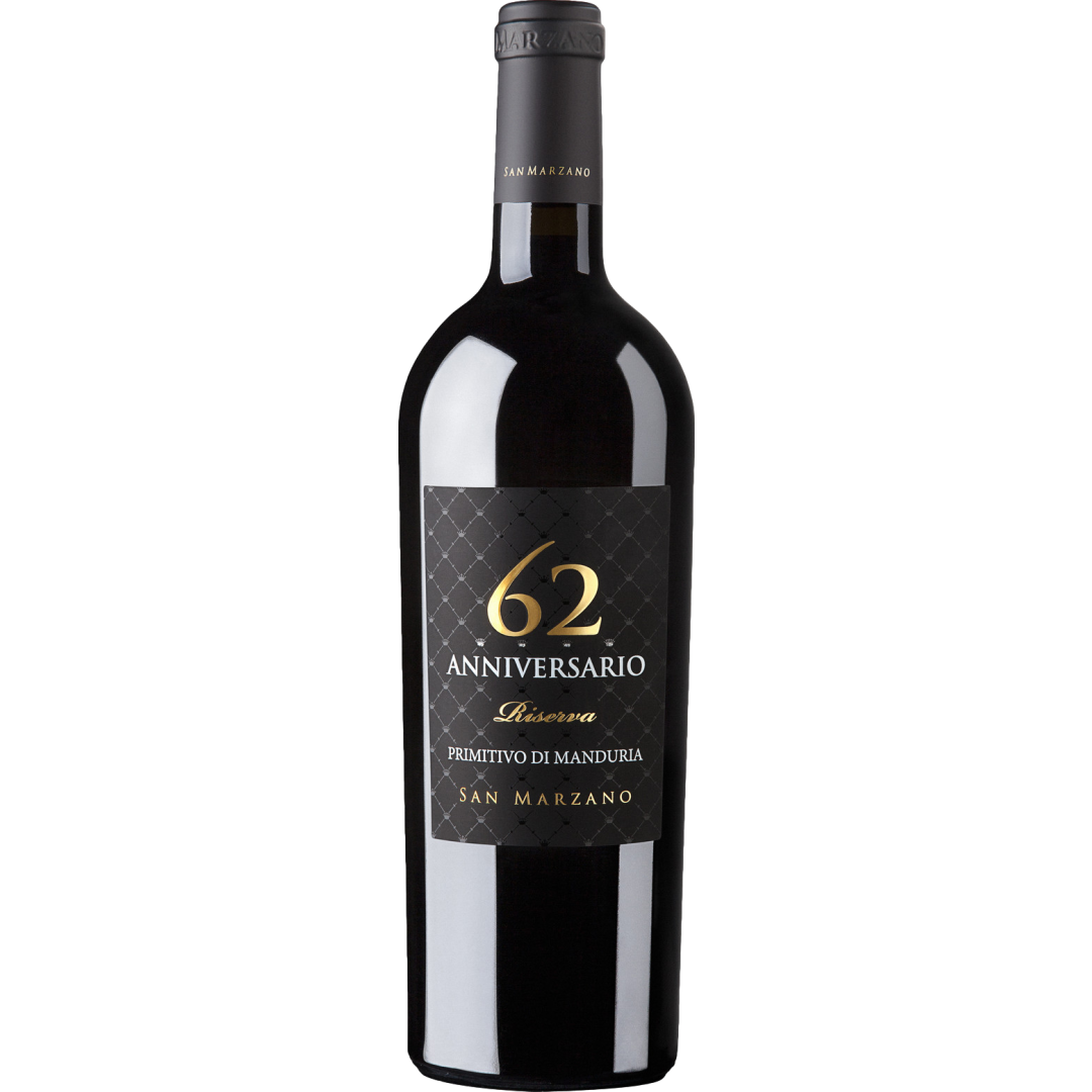 San Marzano 62 Anniversario Primitivo di Manduria Riserva 2019