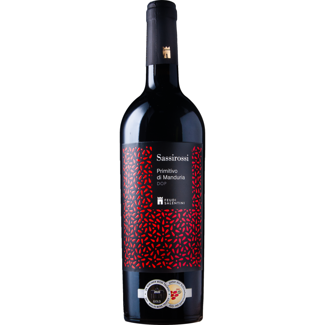 Feudi Salentini Sassirossi Primitivo di Manduria 2023