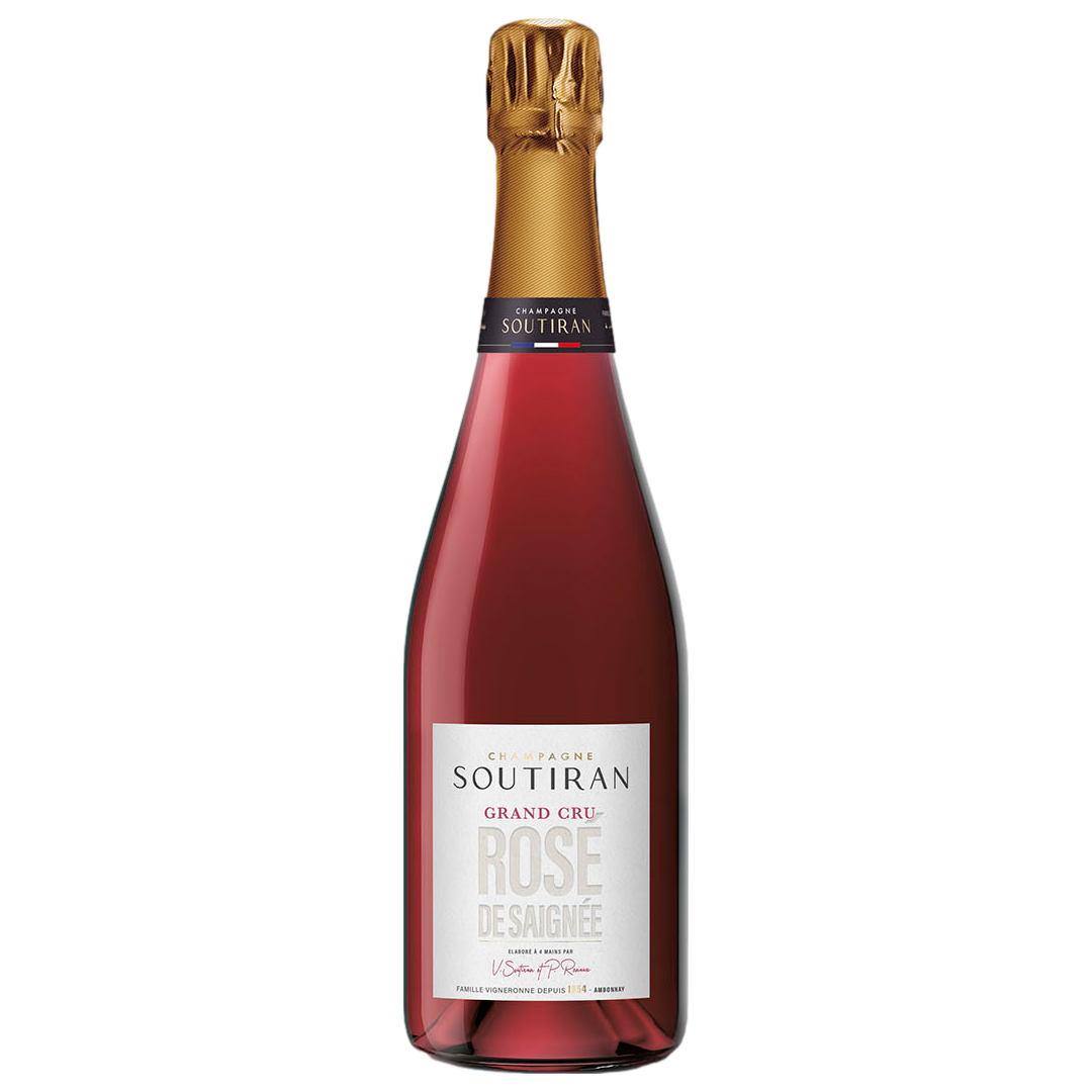 Champagne Soutiran Rose de Saignee Brut Grand Cru
