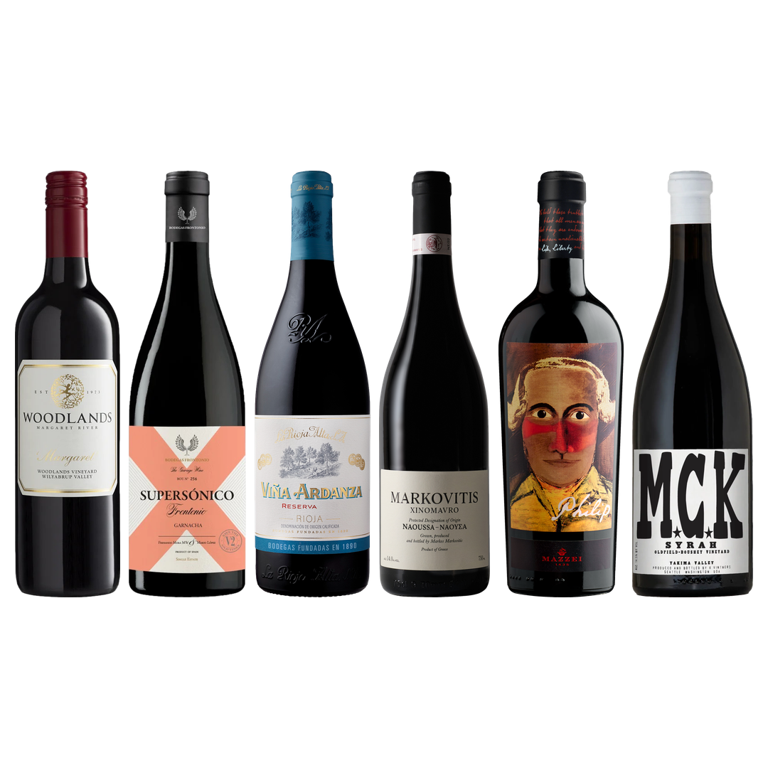 8Wines Staff Picks Red Wine Tasting Case