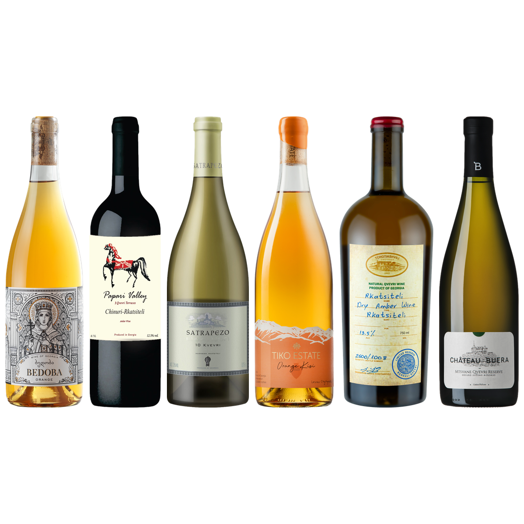 Georgian Orange Amber Wine Premium Tasting Case
