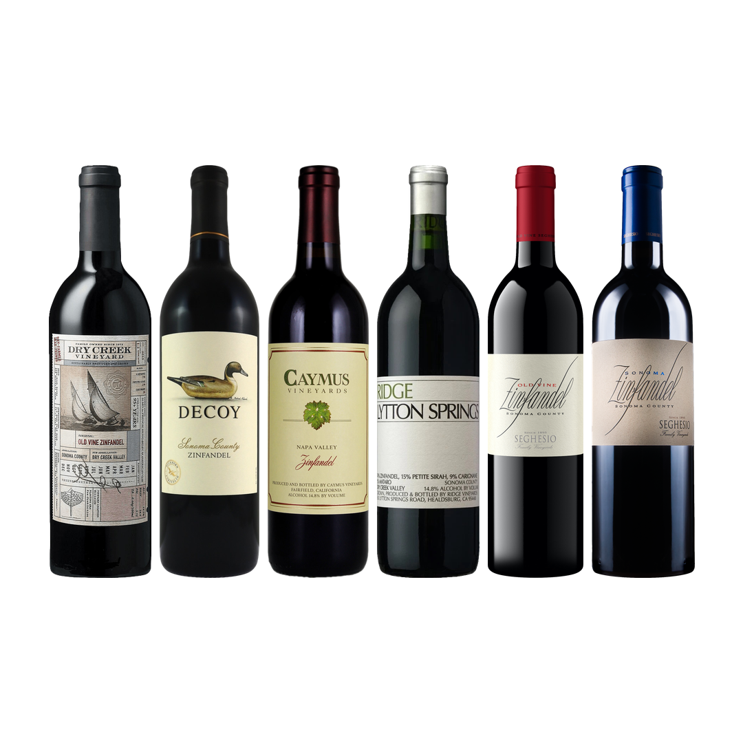 California Zinfandel Premium Tasting Case