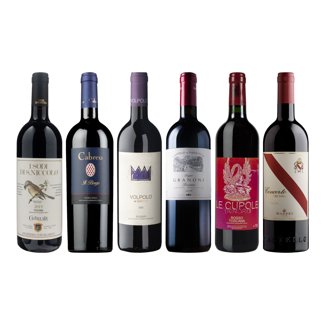 Super Tuscan Tasting Case