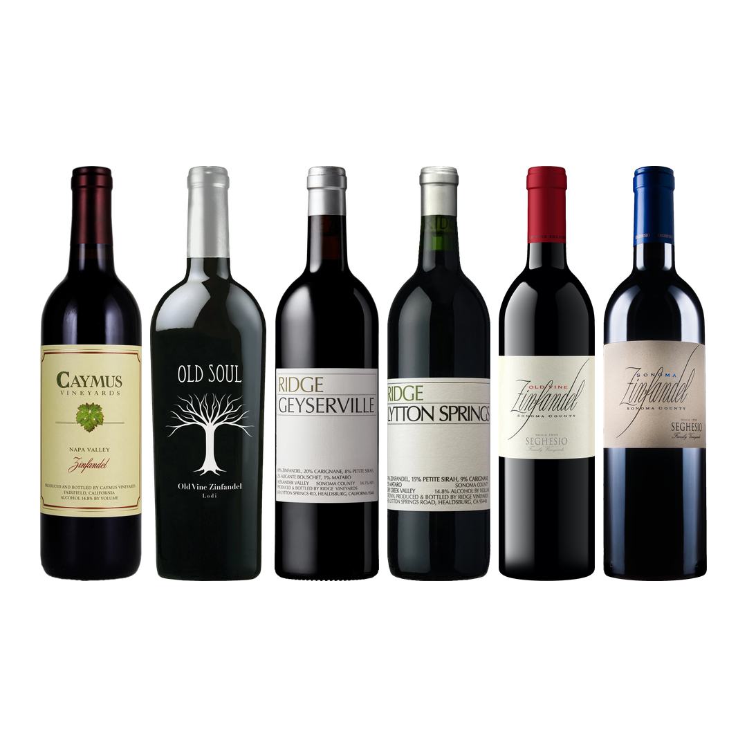 California Zinfandel Premium Tasting Case