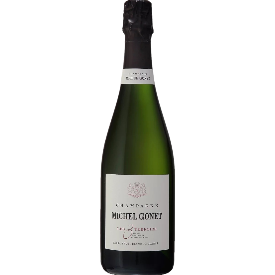 Champagne Michel Gonet Les 3 Terroirs Blanc de Blancs Extra Brut 2020