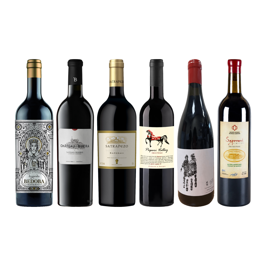 Georgian Saperavi Premium Tasting Case