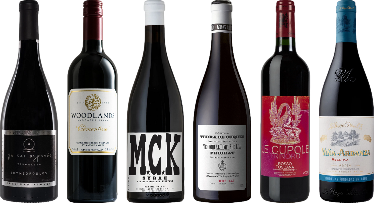 8Wines Staff Picks: Red Wine Case