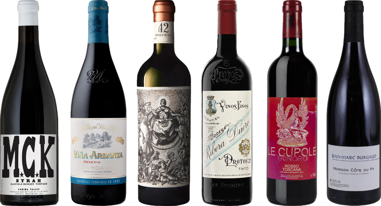 8Wines Curated Red Wine Tasting Set