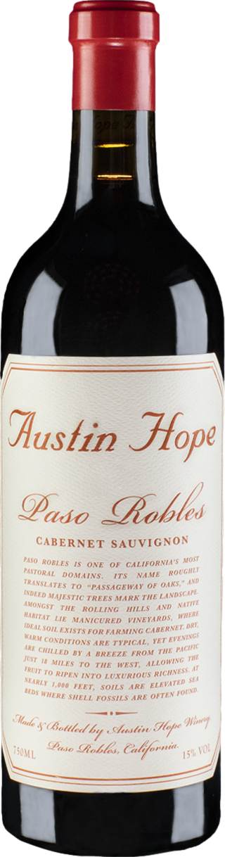 Austin Hope Cabernet Sauvignon 2021
