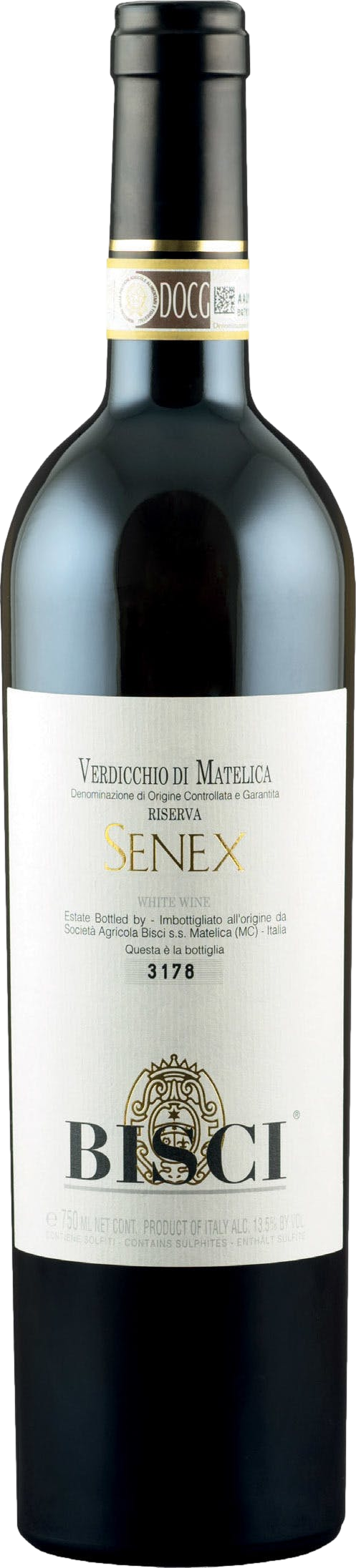 Image of Bisci Senex Verdicchio di Matelica Riserva 2018