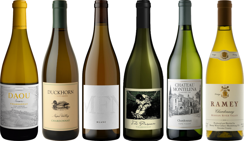 Coffret Dégustation Premium California Chardonnay