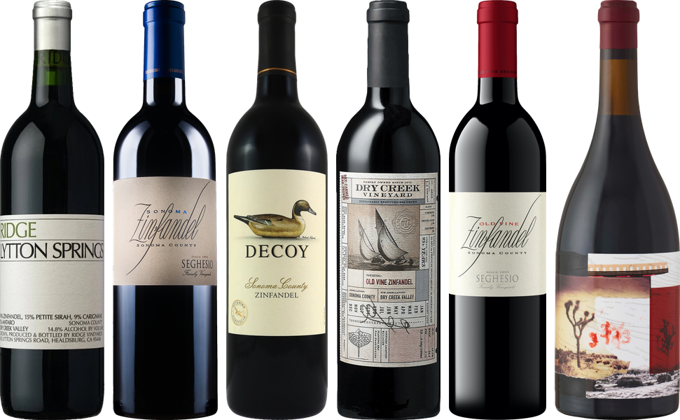 Premium California Zinfandel Tasting Case