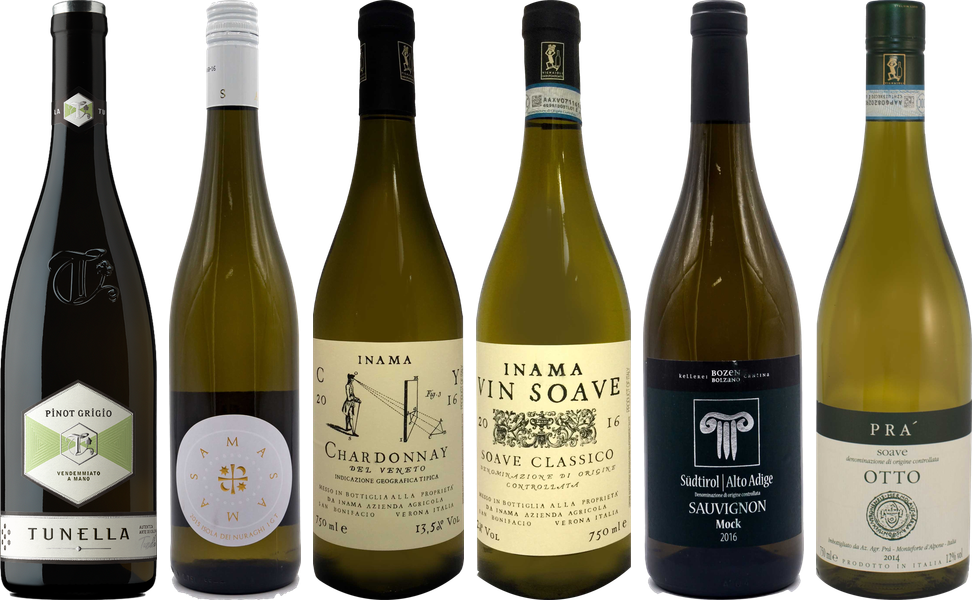 Coffret Dégustation Premium Vin Blanc Italiens