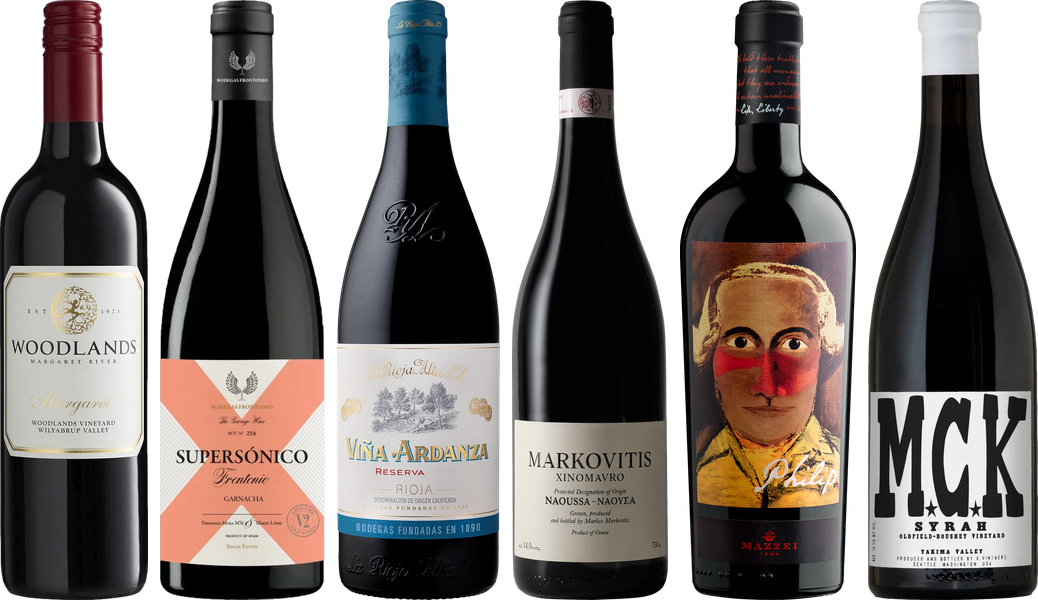 8Wines Staff Picks Red Wine Selection