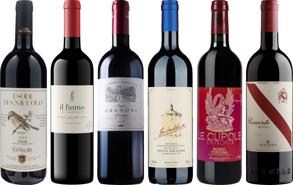 Super Tuscan Tasting Case