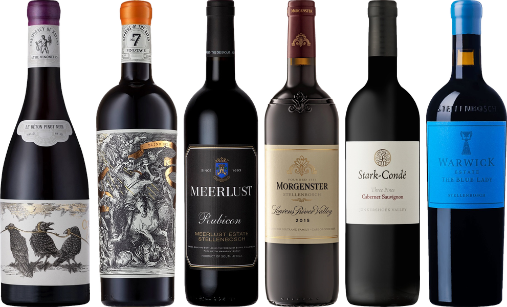 South African Red Wine Premium Tasting Case