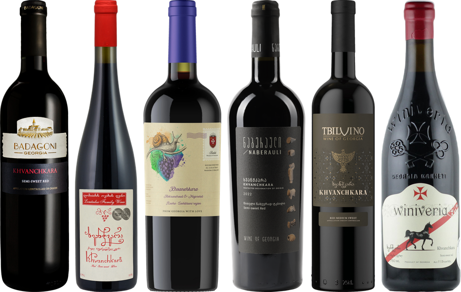 Georgian Khvanchkara Tasting Case