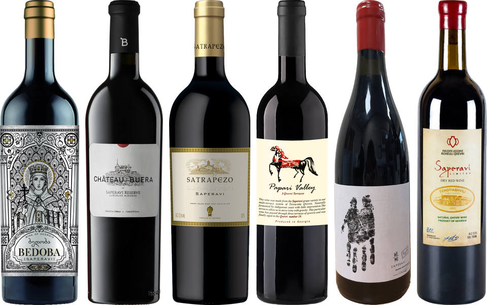 Georgian Saperavi Premium Tasting Case
