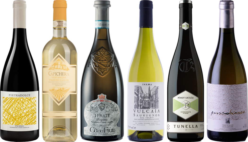 Coffret Dégustation Premium Vin Blanc Italiens