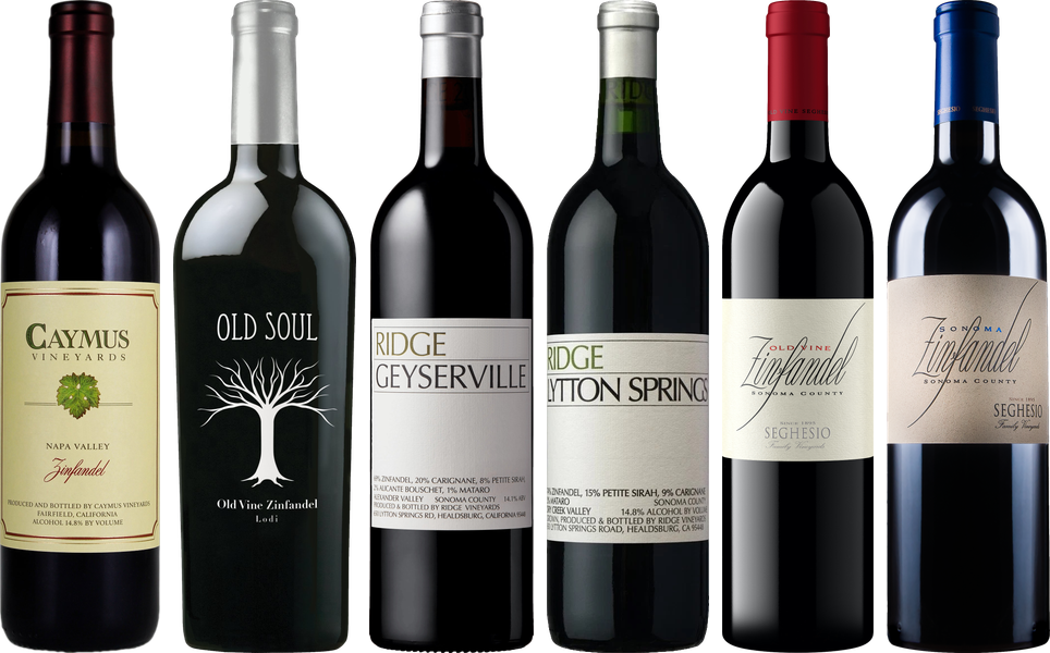 California Zinfandel Premium Tasting Case