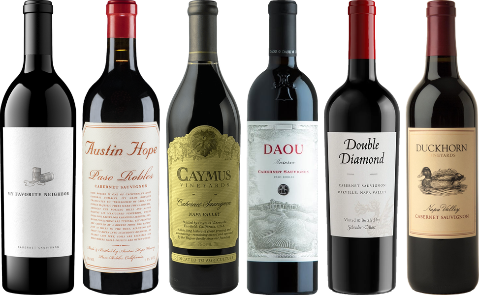 Coffret Dégustation Premium Cabernet Sauvignon de Californie