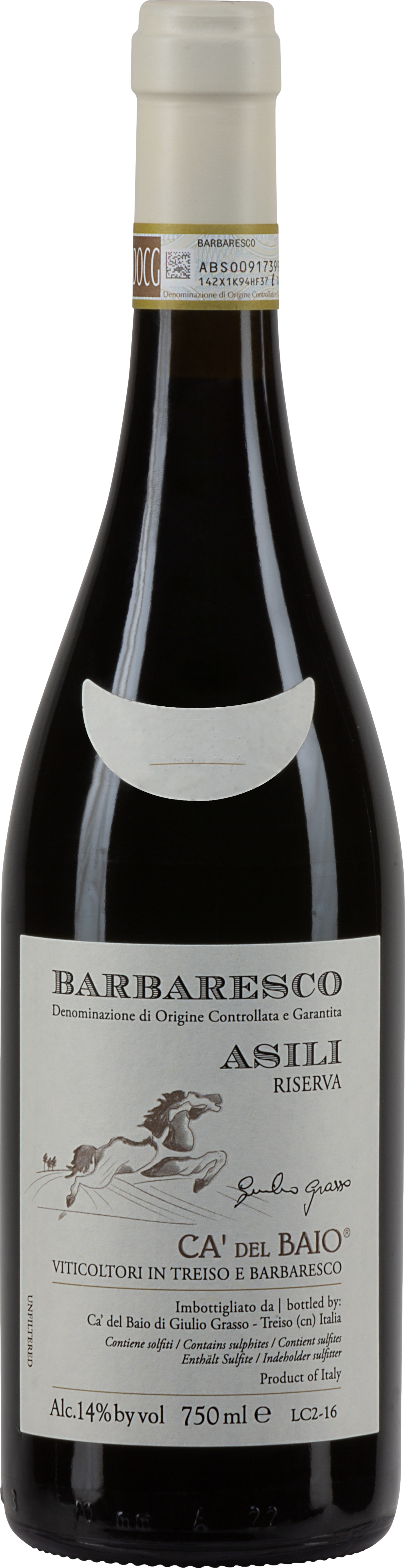 Ca' del Baio Barbaresco Asili Riserva 2020