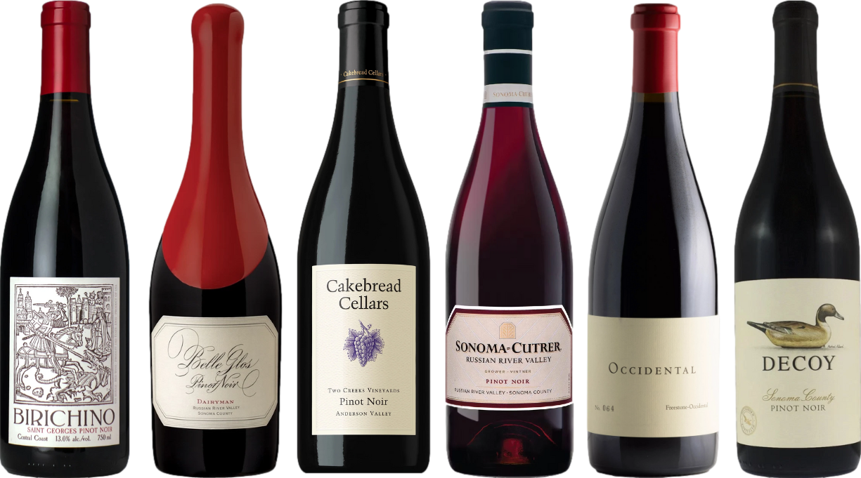 California Pinot Noir Premium Tasting Case