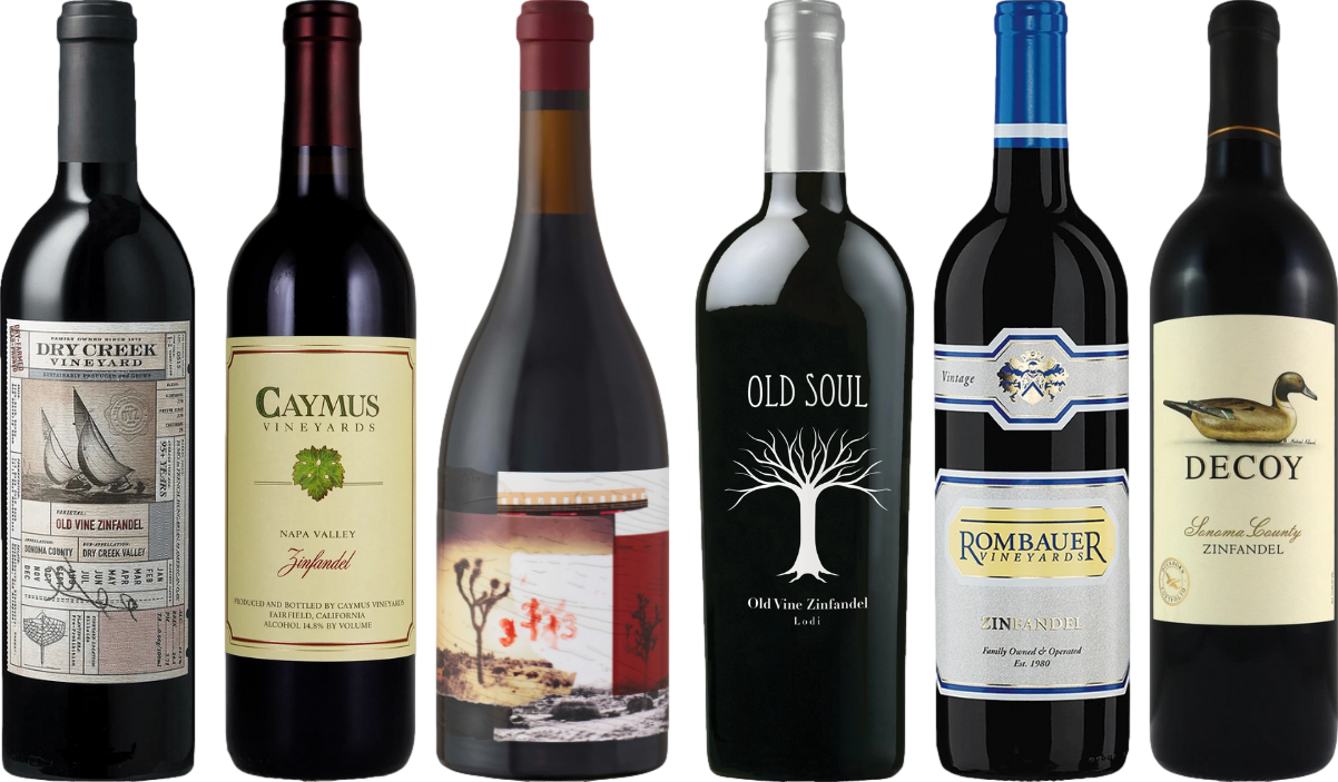 California Zinfandel Tasting Case