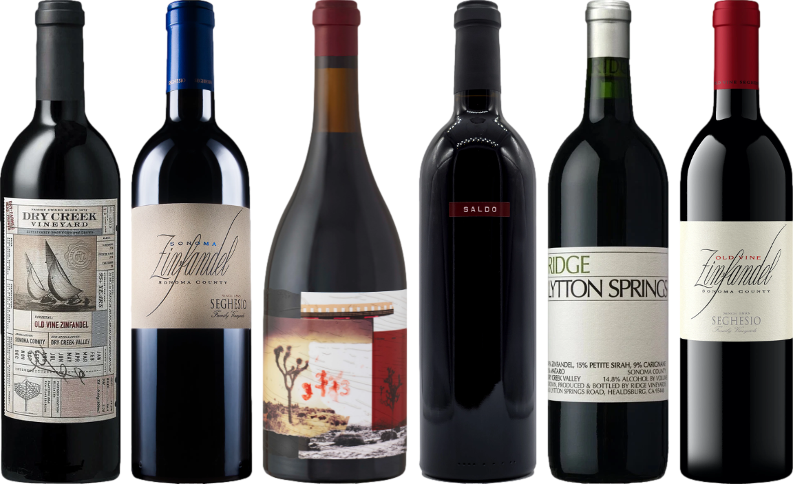 California Zinfandel Tasting Case