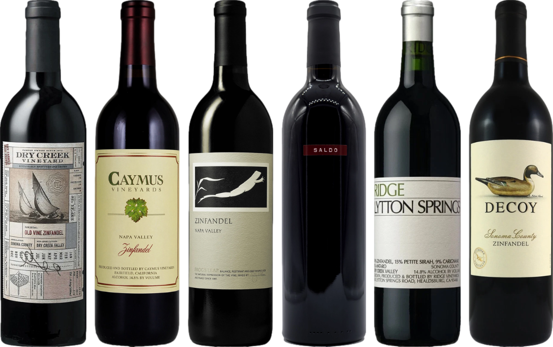 California Zinfandel Premium Tasting Case