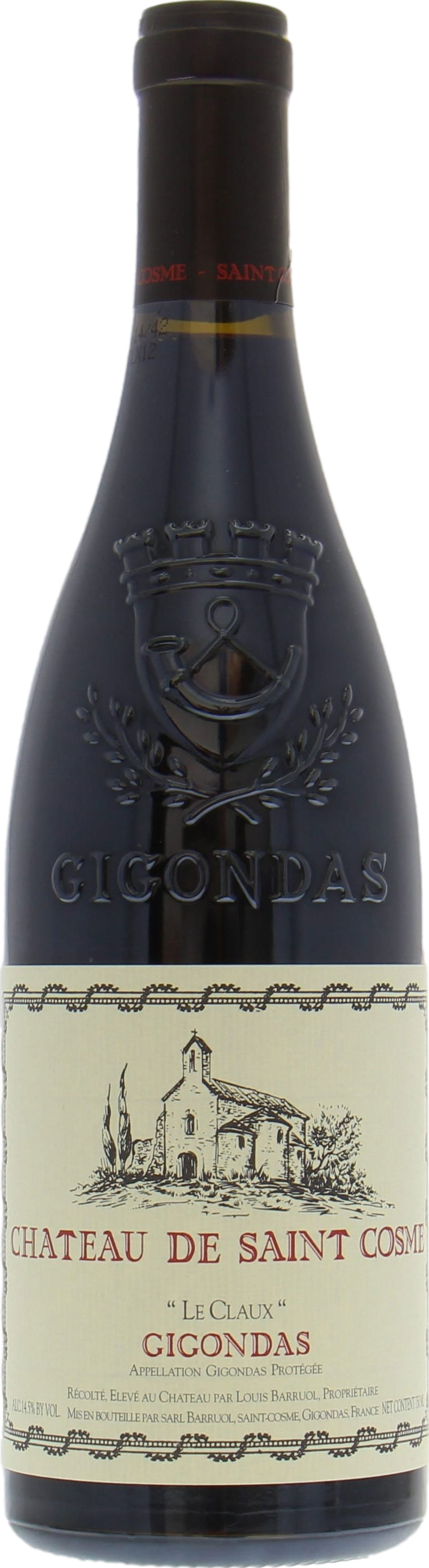 Chateau de Saint Cosme Gigondas Le Claux 2018