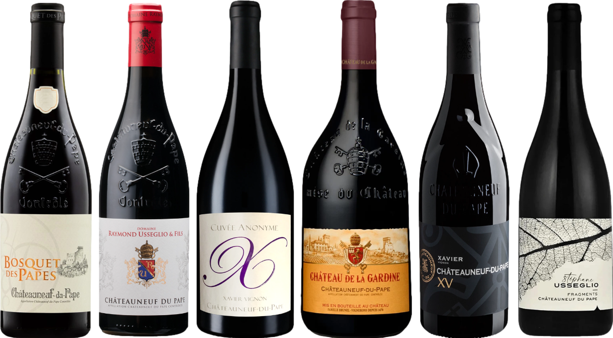 Chateauneuf du Pape Top Value Tasting Case
