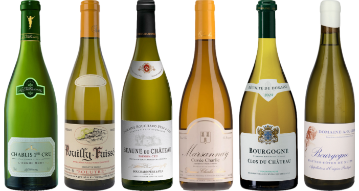 Bottle of White Burgundy Tasting Case wine 0 ml