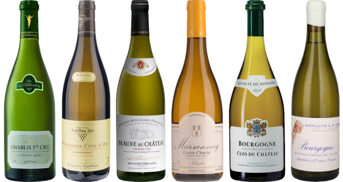 Bottle of White Burgundy Tasting Case wine 0 ml