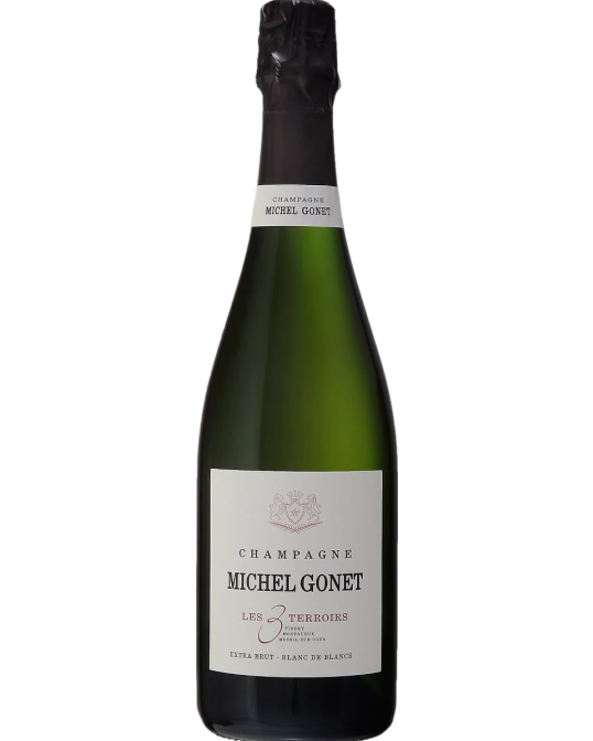 Champagne Michel Gonet Les 3 Terroirs Blanc de Blancs Grand Cru Extra Brut 2019