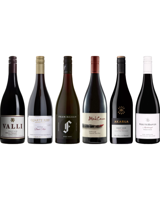 New Zealand Pinot Noir Premium Tasting Case