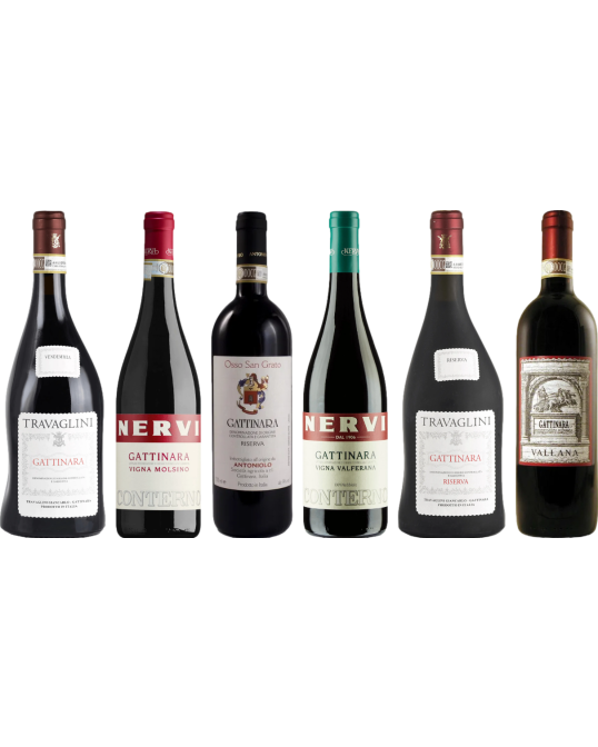 Piemonte Gattinara Premium Tasting Case