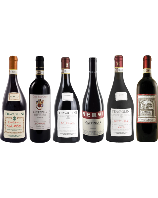 Piemonte Gattinara Premium Tasting Case