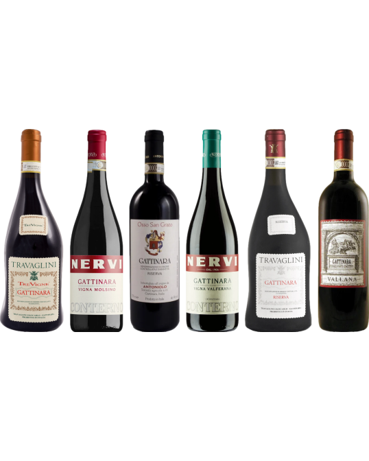 Piemonte Gattinara Premium Tasting Case