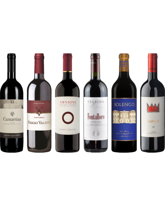 Super Tuscan Tasting Case