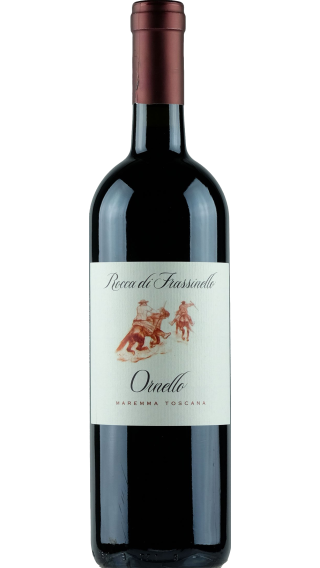 Bottle of Rocca di Frassinello Ornello 2020 wine 750 ml