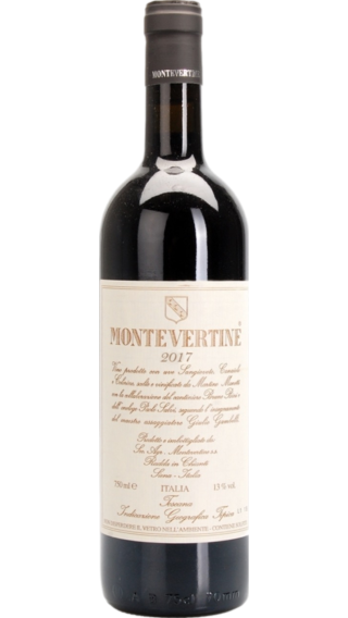 Bottle of Montevertine 2018 wine 750 ml