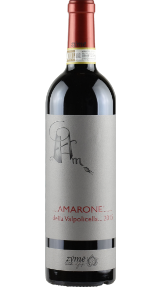 Bottle of Zyme Amarone della Valpolicella 2016 wine 750 ml