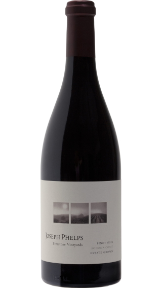 Bottle of Joseph Phelps Pinot Noir Freestone Vineyard 2019 wine 750 ml