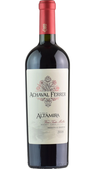 Bottle of Achaval Ferrer Finca Altamira Malbec 2018 wine 750 ml